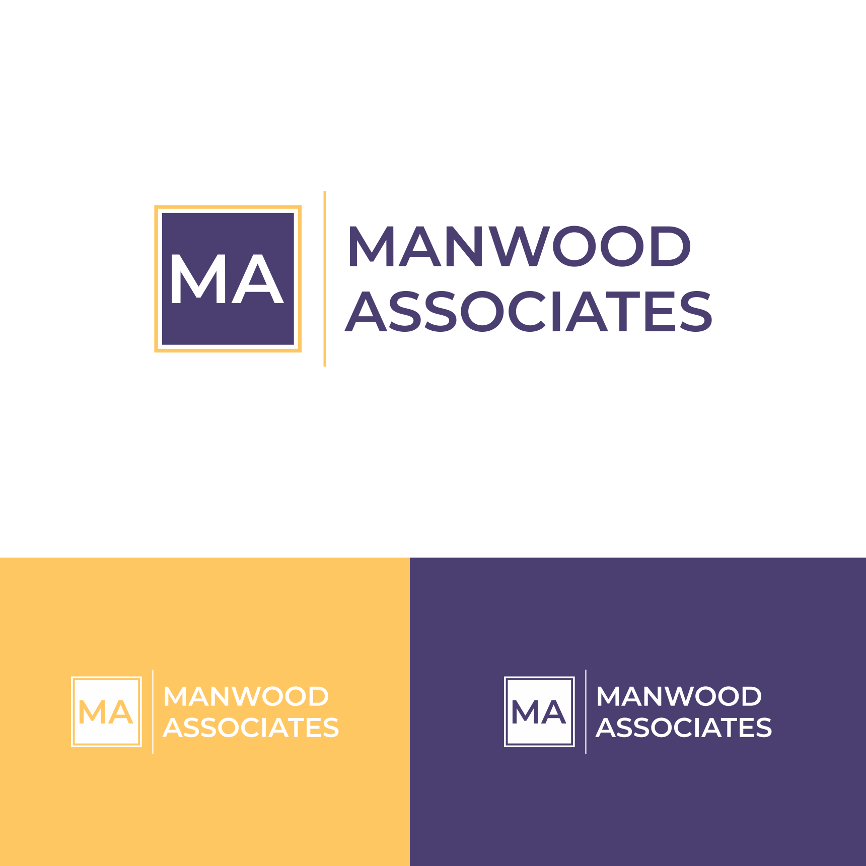 Logo Design entry 2114640 submitted by Amalina2010 to the Logo Design for Manwood Associates run by fastplans