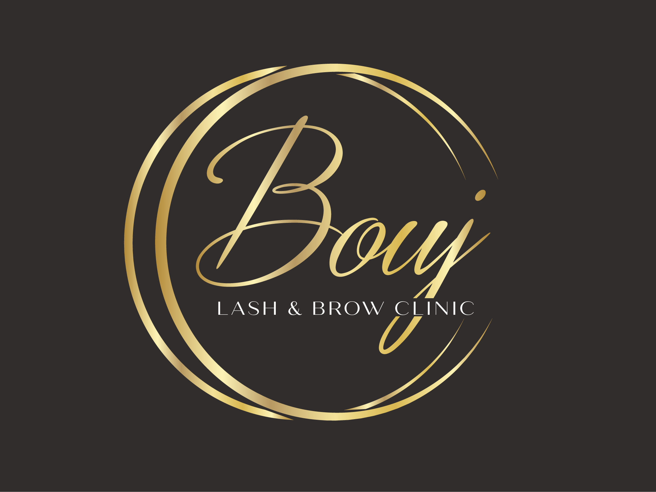 Logo Design entry 2125462 submitted by farahlouaz to the Logo Design for Bouj Lash & Brow Clinic run by chloe.drew92@hotmail.com