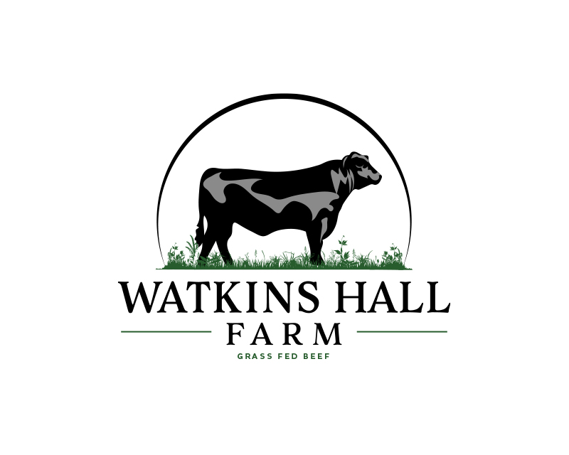 Logo Design entry 2130918 submitted by Kimbucha1 to the Logo Design for Watkins Hall Farm run by Watkinshall