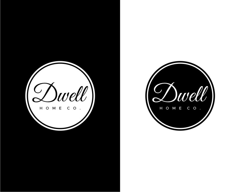 Logo Design entry 2136943 submitted by erna091 to the Logo Design for Dwell Home Co. run by jamie.m.batson@live.com