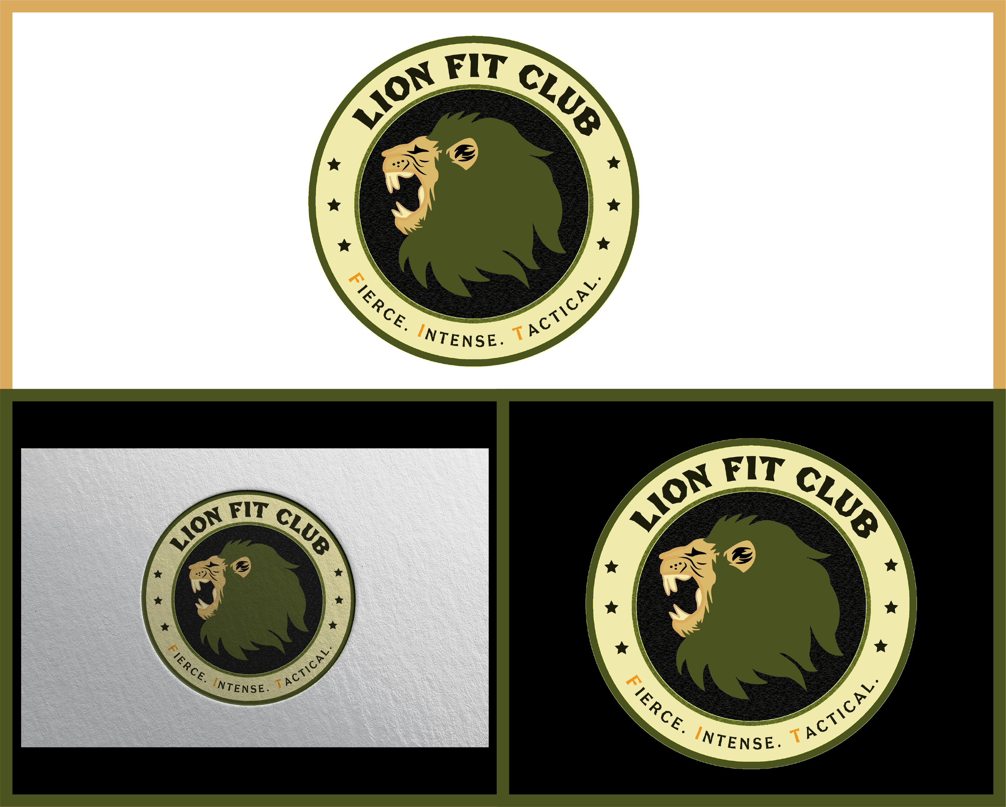 Logo Design Entry 2206801 submitted by SALIENT to the contest for  LION FIT CLUB run by dlswings