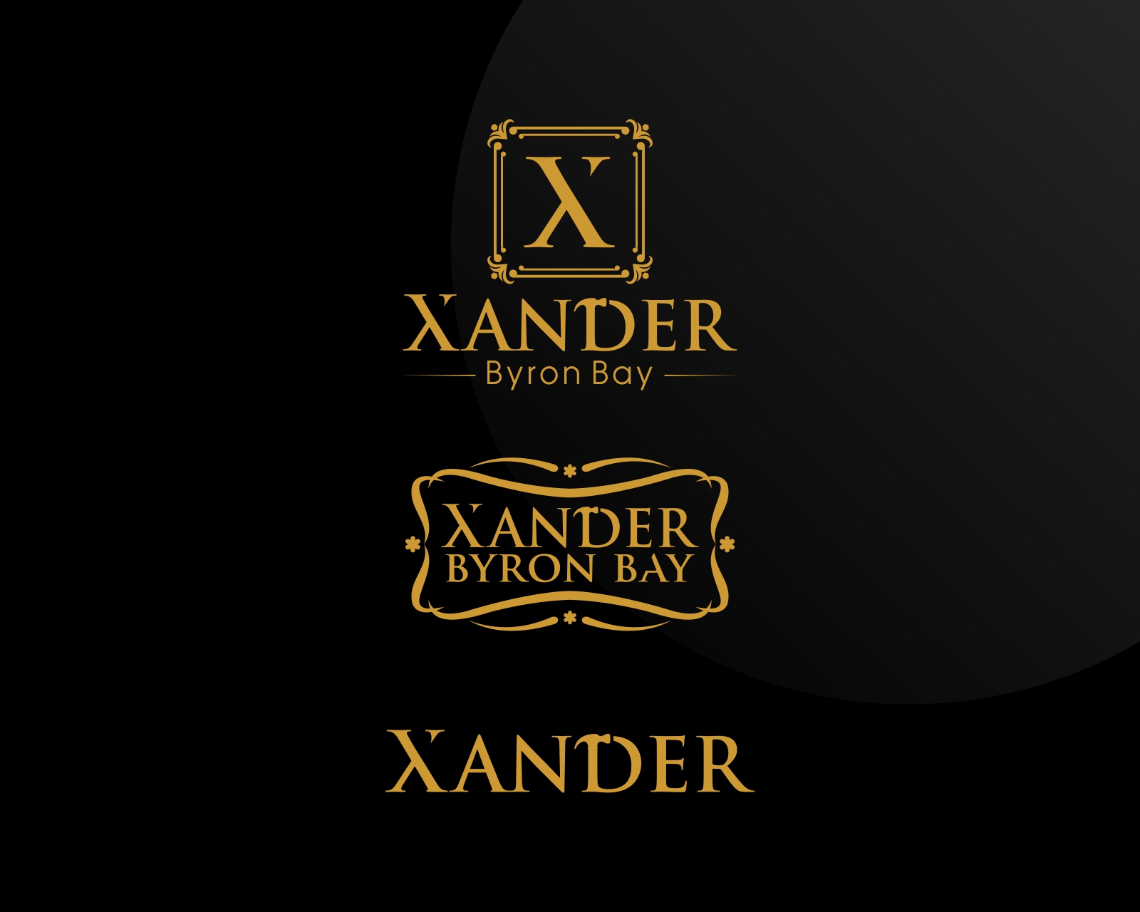 Logo Design entry 2208131 submitted by Jiwo to the Logo Design for Xander Byron Bay run by ascensionbyronbay