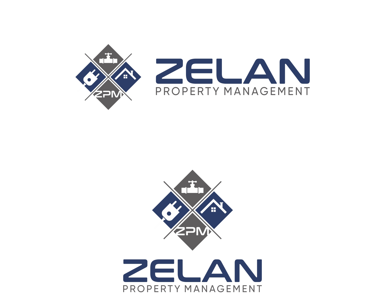 Logo Design entry 2212797 submitted by Jiwo to the Logo Design for Zelan Property Management  run by zelan