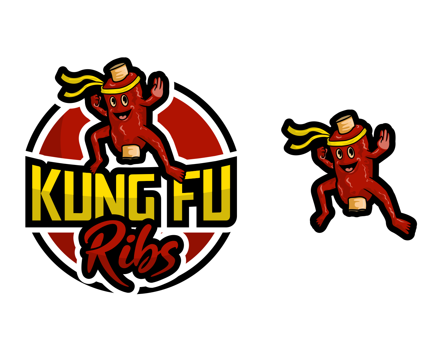 Logo Design entry 2214902 submitted by Armchtrm to the Logo Design for Kung Fu Ribs run by serenaliqi
