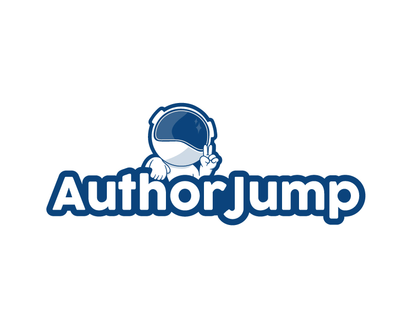 Logo Design Entry 2318893 submitted by rebelsdesign to the contest for "AuthorJump" or "authorjump" or "AUTHORJUMP" run by jaysallgood
