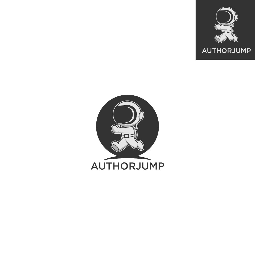 Logo Design entry 2224270 submitted by rahayu01 to the Logo Design for "AuthorJump" or "authorjump" or "AUTHORJUMP" run by jaysallgood